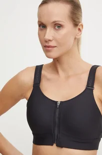 Under Armour biustonosz sportowy Infinity 2.0 kolor czarny gładki 1384118 - Bielizna sportowa damska - miniaturka - grafika 1