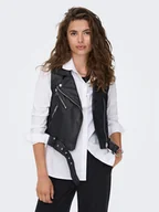 Kamizelki damskie - ONLY Kamizelka Vera 15239240 Czarny Regular Fit - miniaturka - grafika 1
