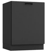 Szafki kuchenne - Szafka pod zlewozmywak 60 cm grafit D2-E84 - miniaturka - grafika 1