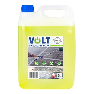 Płyn do mycia paneli solarnych i instalacji fotowoltaicznych CLASSIC 5L VOLT POLSKA - Akcesoria do kolektorów i fotowoltaiki - miniaturka - grafika 2