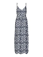Sukienki - Vero Moda Sukienka w kolorze biało-granatowym - miniaturka - grafika 1