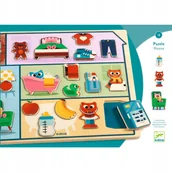 Puzzle - Medinė dėlionė - Namas - miniaturka - grafika 1