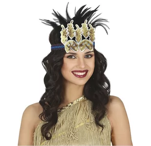 Akcesoria Indianki - Pióropusz szamanki - Dodatki do strojów karnawałowych - miniaturka - grafika 1