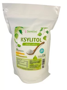 Ksylitol fiński torebka 2 kg - Cukier i słodziki - miniaturka - grafika 1