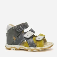 Buty dla chłopców - Sandały chłopięce skórzane Bartek 11708-022 22 Szare (5903607811954) - miniaturka - grafika 1