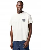Koszulki męskie - T-shirt Wrangler CJ GRAPHIC TEE 112362910 Vintage White XL - miniaturka - grafika 1