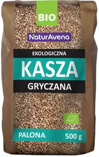 NATURAVENA Kasza Gryczana Palona BIO 500g - Naturavena - Kasza - miniaturka - grafika 1