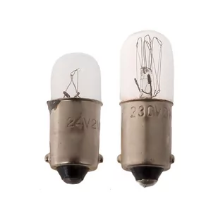 Żarówka sygnalizacyjna miniaturowa 24VAC BA9S - Inne akcesoria elektryczne - miniaturka - grafika 1