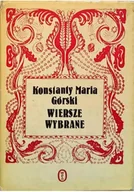 Poezja - Górski Wiersze wybrane - miniaturka - grafika 1