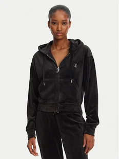 Juicy Couture Bluza Iccle JCWAS125308 Czarny Loose Fit - Bluzy damskie - miniaturka - grafika 1