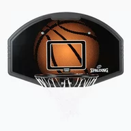 Koszykówka - Zestaw do koszykówki Spalding Highlight czarny - miniaturka - grafika 1