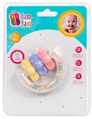 Grzechotki dla dzieci - Bambam Grzechotka Znaczki 24/96 - miniaturka - grafika 1