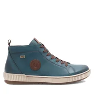 Sneakersy damskie - Sneakersy Remonte D0771-12 Niebieski - miniaturka - grafika 1