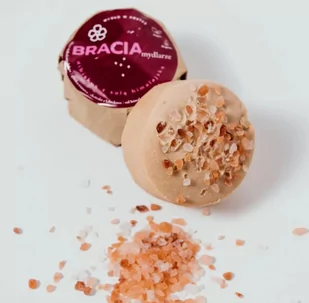 Bracia Mydlarze, Mydło hibiskus z solą himalajską - Mydła - miniaturka - grafika 1