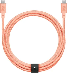Native Union Belt Cable XL 100W - kabel USB-C - USB-C, 3 m apricot - Kable USB - miniaturka - grafika 1