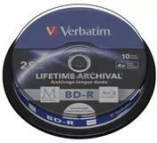 Verbatim BluRay M-DISC BD-R 25 GB x4 10 szt. Inkjet Printable - Nośniki danych - miniaturka - grafika 1