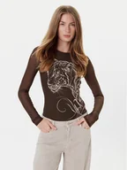 Body - Guess Body W5YP06 KCZC2 Brązowy Regular Fit - miniaturka - grafika 1