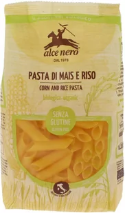 Alce Nero MAKARON PENNE (KUKURYDZIANO RYŻOWY) BEZGLUTENOWY BIO 250 g - Makaron - miniaturka - grafika 1