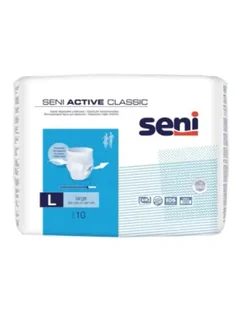Seni Active Classic Majtki chłonne L, 10 sztuk - Pieluchy dla dorosłych - miniaturka - grafika 1