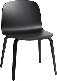 Krzesło Visu Wide czarne - Fotele i krzesła ogrodowe - miniaturka - grafika 1
