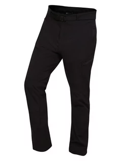 Spodnie sportowe męskie - Alpine Pro Szorty softshellowe w kolorze czarnym - grafika 1