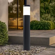 Lampy ogrodowe - Bega słupek oświetleniowy 84417 K3, grafitowy, 3000 K, odlew aluminiowy - miniaturka - grafika 1