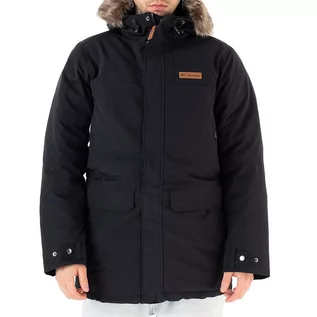 Kurtki męskie - Kurtka Columbia Marquam Peak Parka 1865484010 - czarna - grafika 1