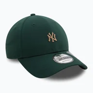Czapki damskie - Czapka z daszkiem New Era Repreve Mini Logo 9FORTY New York Yankees dark green WYSYŁKA W 24H 30 DNI NA ZWROT - miniaturka - grafika 1