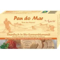 Pan Do Mar (rybołóstwo zrównoważone) TUŃCZYK W BIO OLEJU SŁONECZNIKOWYM 120 g - Zdrowa żywność - miniaturka - grafika 2
