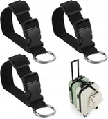 Akcesoria podróżnicze - PASKI BAGAŻOWE X3 REGULOWANY PASEK DO WALIZKI ŁĄCZNIK BAGAŻOWY 25cm - miniaturka - grafika 1