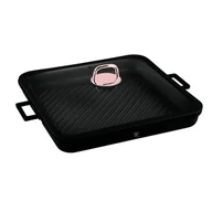 Patelnie - Patelnia grillowa z pokrywką 34 cm BerlingerHaus BH-7789 - miniaturka - grafika 1