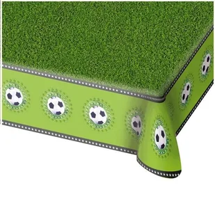 Folat Obrus foliowy "Piłka Nożna", FOLAT, 180 x 130 cm FL26203 - Dekoracje i nakrycia stołu na imprezę - miniaturka - grafika 2