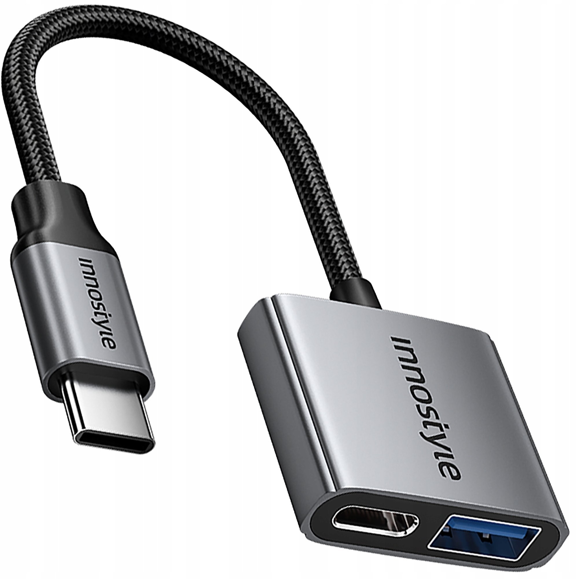 Adapter USB Innostyle INNOSTYLE PRZEJŚCIÓWKA USB-C USB OTG USB-A ADAPTER KABEL PENDRIVE ŁADOWANIE