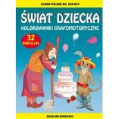 Edukacja przedszkolna - Świat dziecka. Kolorowanki grafomotoryczne - miniaturka - grafika 1