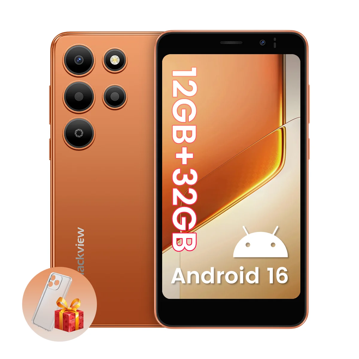 Blackview WAVE2C 3GB/32GB Pomarańczowy