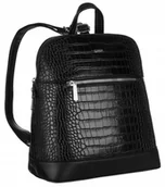 Plecaki - Mały plecak damski ze skóry ekologicznej — David Jones - miniaturka - grafika 1