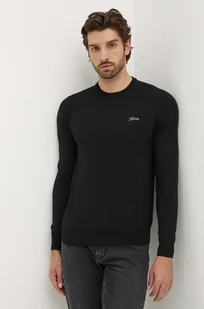 Guess sweter z domieszką wełny DANIEL męski kolor czarny lekki M4YR01 Z3052 - Swetry męskie - miniaturka - grafika 1