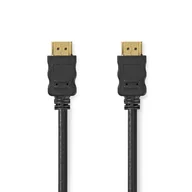 Kable komputerowe i do monitorów - Nedis CVGL34060BK15 kabel HDMI 1,5 m HDMI Typu A (Standard) Czarny CVGL34060BK15 - miniaturka - grafika 1