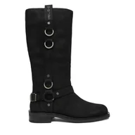 Kozaki damskie - Kozaki G-Star Raw CEO-WI45-CHRISTIAN-02 Czarny - miniaturka - grafika 1