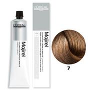 Farby do włosów i szampony koloryzujące - Loreal Majirel 7 Beauty Colouring Cream - miniaturka - grafika 1