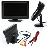 Kamery cofania - Monitor LCD 4,3'' Kamera Cofania Parkowania DVD - miniaturka - grafika 1