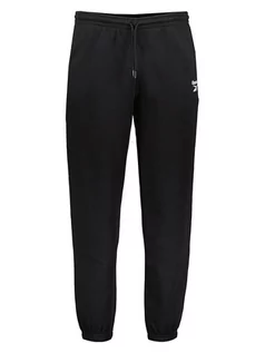 Spodnie sportowe damskie - Reebok Spodnie dresowe w kolorze czarnym - grafika 1