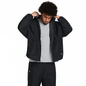 Kurtki męskie - Męska kurtka treningowa Under Armour UA Rush Woven FZ - czarna - miniaturka - grafika 1