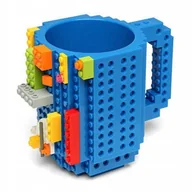 Kubki - Kubek + klocki Lego FRAHS, niebieski, 350 ml - miniaturka - grafika 1