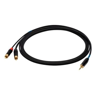Kabel SSQ MIJRCA1 TRS 3.5 mm - 2 x RCA 1 m - Inne akcesoria muzyczne - miniaturka - grafika 1