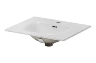 Umywalki - Umywalka meblowa Comad Sky 60x46 cm prostokątna biały połysk 60/DP-8099 - miniaturka - grafika 1