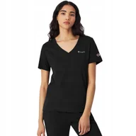 Koszulki i topy damskie - Koszulka damska Champion czarna 117536 KK001 S - miniaturka - grafika 1