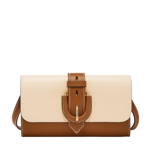 Fossil Damska torba Harwell Crossbody, biała, biały