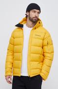 Kurtki męskie - Peak Performance kurtka puchowa męska kolor żółty zimowa - miniaturka - grafika 1