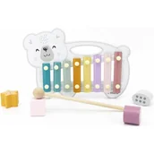 Instrumenty muzyczne dla dzieci - Viga Toys Drewniane cymbałki Miś Polarny z serii PolarB 44026 - miniaturka - grafika 1